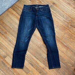 Lucky Brand Deep Blue Cropped Jeans